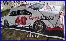 1 OF 1 NASCAR Race Car Shaped Camping Tent #40 5 By 14 Coors Beer RARE