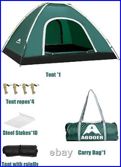 #1 Selling 3 Person Camping Dome Tent Family Waterproof Backpack Tents with To