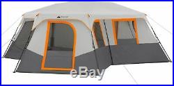 20 x 18 Instant Cabin Tent 3-Room Sleeps 12 Person Camping Outdoor