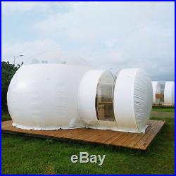 220V Outdoor Eco Friendly Tunnel Inflatable Luxury House Dome Bubble Home Tent