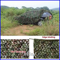 26 x 26FT Woodland Military Hide Army Camouflage Net Hunting Camo Netting 8X8M