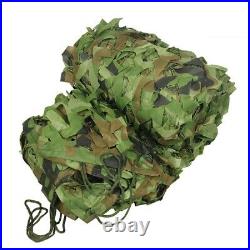 26 x 26ft Woodland Camouflage Netting Military Camo Hunting Cover Net Backing