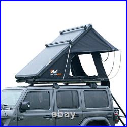 2-3 People Car Rooftop Tent Flip Over RTT UV Resistent Waterproof Camping Hiking