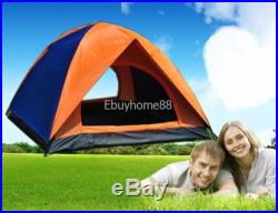 2 3 Person Camping Dome Tent Double layer Easy Setup Hiking Backpacking NEW