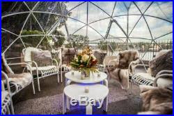2 PC Garden Igloo Bubble Tent Geodesic Dome Greenhouse + Free Mosquito Net Cover