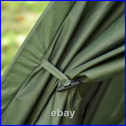 2 Person 4-In-1 Foldable Camping Cot with Tent, Bedspread and Thick Air Mattress 2 Person 4-In-1 Foldable Camping Cot with Tent, Bedspread and Thick Air Mattress