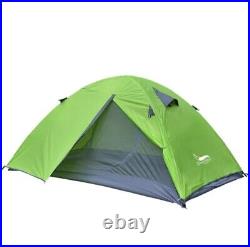 2-Person Backpacking Tent Lightweight Aluminum Pole Ideal for Traveling