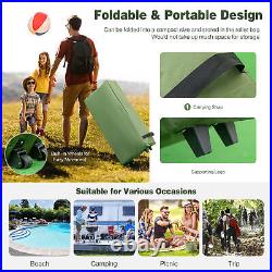 2-Person Compact Portable Pop-Up Tent/Camping Cot with Air Mattress & Sleeping Bag
