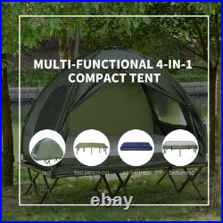 2 Person Foldable Camping Cot with Tent, Bedspread, Air Mattress 2 Person Foldable Camping Cot with Tent, Bedspread, Air Mattress