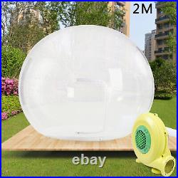 2m Inflatable Bubble House Transparent Dome Tent Bubble Tent For Outdoor Party