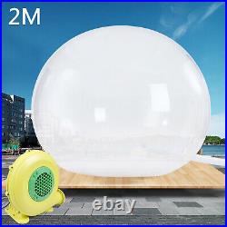 2m Inflatable Bubble House Transparent Dome Tent Bubble Tent For Outdoor Party