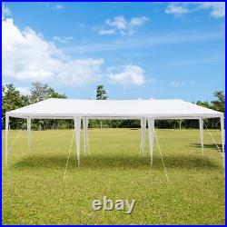 39m Non-Cloth PE Cloth Plastic Sprayed Iron Pipe Outdoor Party Tent White