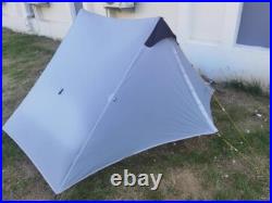 3F UL Gear Lanshan Ultralight Tent, 1 Person, White Backpacking Tent Hiking Gear