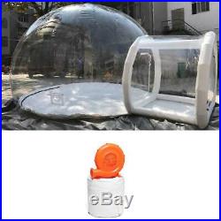 3M 110V Inflatable Transparent Eco Home Bubble Tent Stargaze Igloo Camping Dome