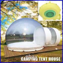 3M Inflatable Bubble Tent withQuiet Air Blower Eco Home Tent DIY House Camping NEW