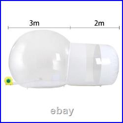 3M Inflatable Bubble Tent withQuiet Air Blower Eco Home Tent DIY House Camping NEW