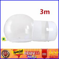 3M Inflatable Bubble Tent withQuiet Air Blower Eco Home Tent DIY House Camping NEW