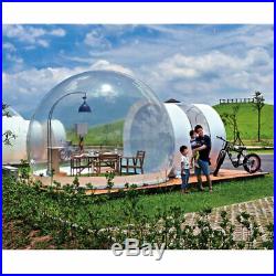 3M Inflatable Dome Tent Bubble Tents Luxury DIY Outdoor Stargazing Camping House