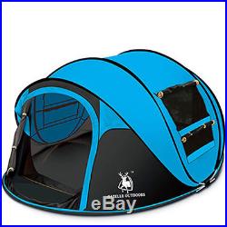 3-4 Person Camping Tent Waterproof Hydraulic Automatic Outdoor Hiking Tents