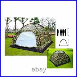 3&4 Person Outdoor Festival Camping Hiking Folding Tent Waterproof Camouflage uk