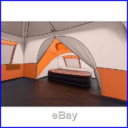 3 Room 11 Person Cabin Tent Family Instant Camping Fast Setup High Ceiling New