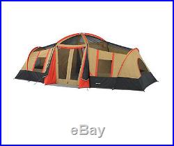 3 Room Cabin Tent 10 Person Capacity Outdoor Family Camping Gear 20'x11
