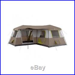 3 Room Tent 12-Person Instant Cabin Family Camping Easy Setup With Carry Bag New