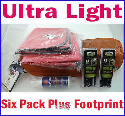3 Season Big Agnes Copper Spur Ultra-light UL3(3 person) w/footprint + 5 Extras