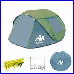 4Person Instant Pop Up Tent Camping Hiking Canopy Outdoor Waterproof Sun Shelter