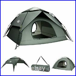 4/5 Person Camping Tent, Family Dome Tent, Automatic Instant Portable Tent for