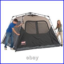 4-Person Cabin Tent with Instant Setup, Coleman Camping Tent Weatherproof WithBag