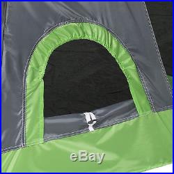 4 Person Camping Tent Family Outdoor Sleeping Dome Water Resistant With Carry Bag