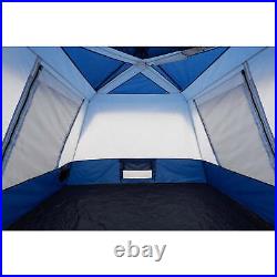 4-Person Instant Cabin Tent with LED Lighted Hub