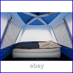 4-Person Instant Cabin Tent with LED Lighted Hub