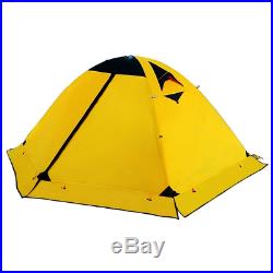 4 Season Camping Tent Backpacking Double Layer Tent for 2 Person Waterproof