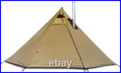 4 man 5 lb. Lightweight tent with stove jack, 7'3 standing room