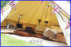 4m canvas bell tent