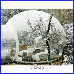 5M 220V Inflatable Transparent Eco Home Bubble Tent Stargaze Igloo Camping Dome