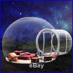 5M Inflatable Bubble Tent DIY Eco Friendly Home Luxury Dome Camping Air Blower