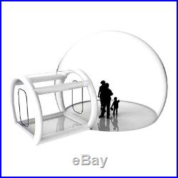 5M Inflatable Bubble Tent DIY Eco Friendly Home Luxury Dome Camping Air Blower