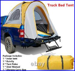 5.5' 5.8' Truck Bed Tent Pickup Tent Waterproof Outdoor Camping+Recovery Track