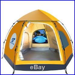 5-6 People Waterproof Automatic Outdoor Instant Pop Up Tent Camping Hiking Tent