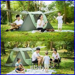 5-8Person Quick-open Tent Outdoor Camping Tent Camping Rainproof Boat Account