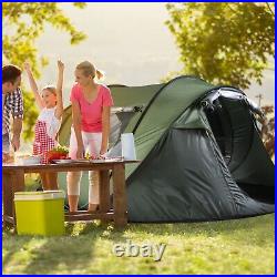 5-8 Person Pop Up Tent 1S Automatic Setup Camping Tent Waterproof Anti-Mosquito