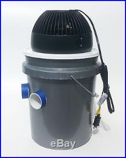 5 Gallon Bucket Air Conditioner. WithHoneywell TURBO fan. SwampCooler v1.3