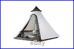 5 Person Quick Setup Lightweight Teepee Tent Waterproof Shelter Camping Hiking
