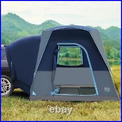 5 Person SUV Tent with Movie Screen Weather Resistant Portable for Car SUV Van