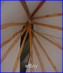 Ø 5 m (16.4 ft) Tipi Indian tent tepee Sioux Style