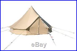 5m FIREPROOF ZIG Bell Tent 360gsm With Stove Hole by Bell Tent Boutique