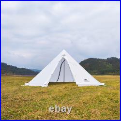 68Persons Lightweight Tipi Hot Tents with Stove Jack Standing Room Teepee Tent